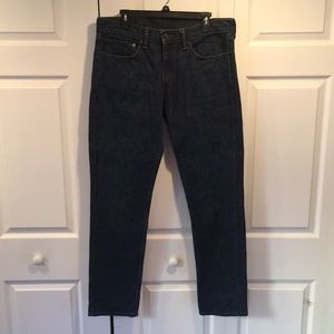 Levi’s 511. 34x34. Dark blue denim. Worn once!